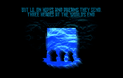 Animated prophecy exported in Classic blue style